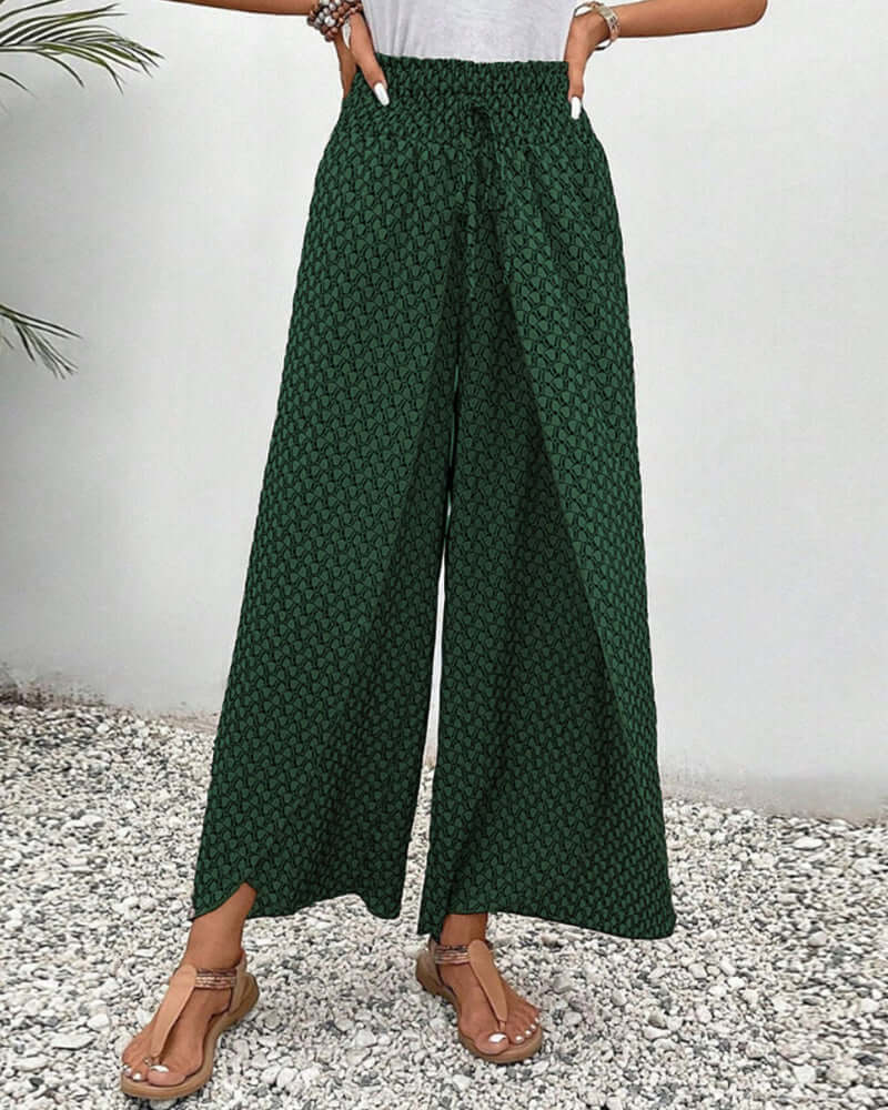 Elle | Elastic trousers