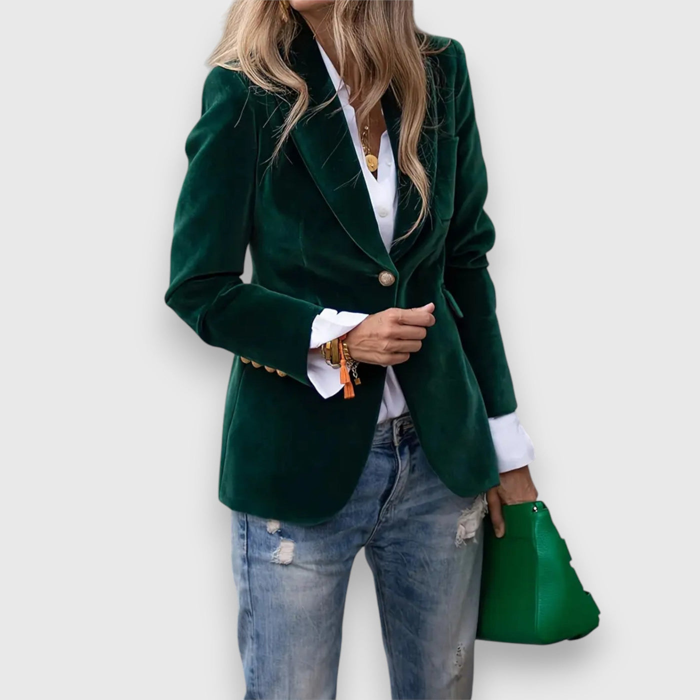 Elle | Chic suede blazer
