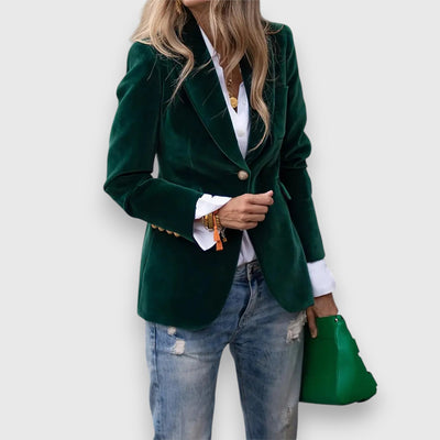 Elle | Chic suede blazer