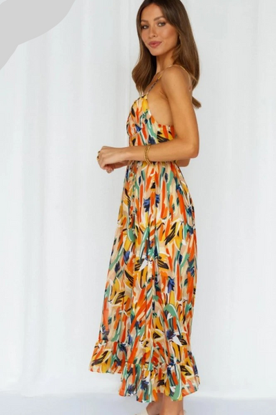 Elle | Colourful summer dress