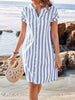 Elle | Short summer shirt dress