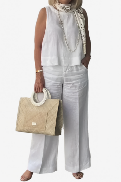 Elle | Two-piece linen set