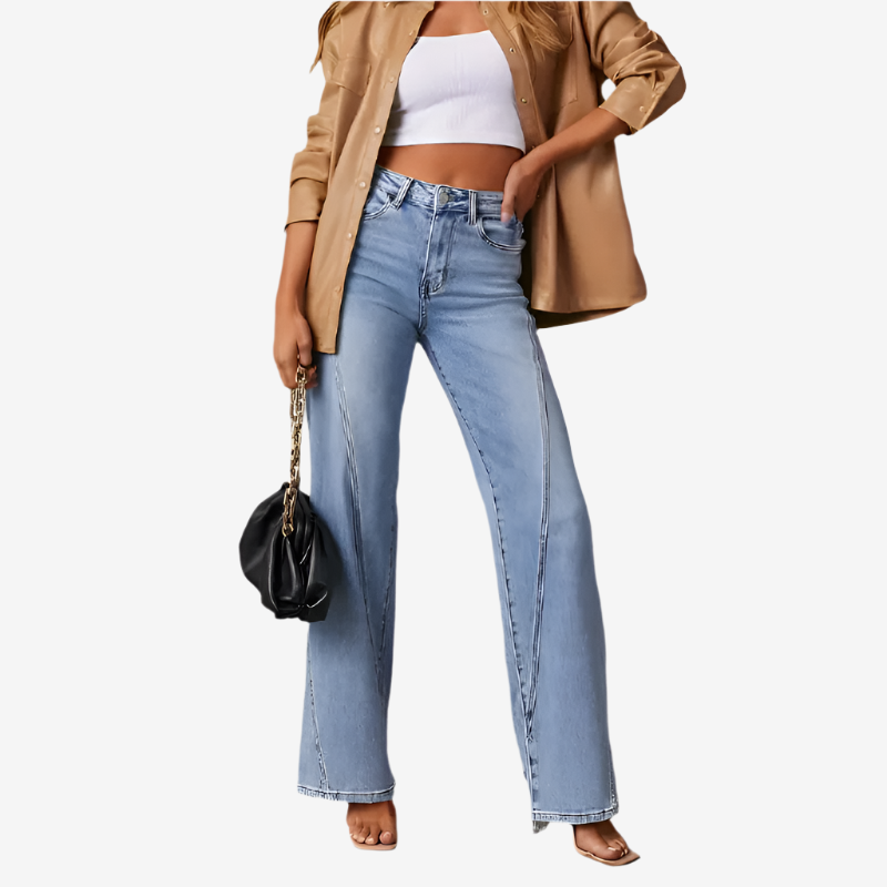 Elle | High-waisted jeans