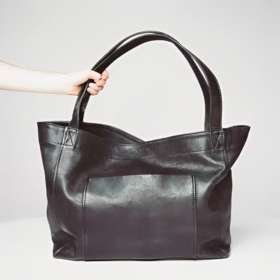 Elle | Vintage-style leather shoulder bag