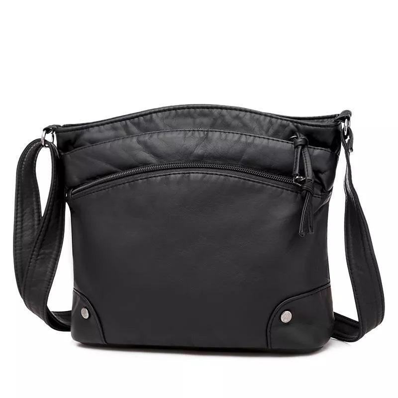 Elle | Leather shoulder bag