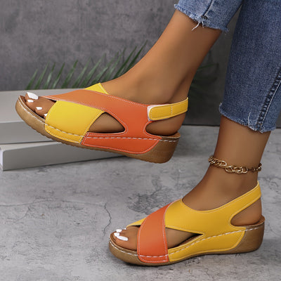 Elle | Comfy abstract sandals