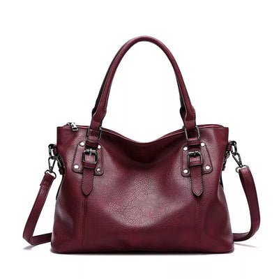 Elle | Elegant leather shoulder bag