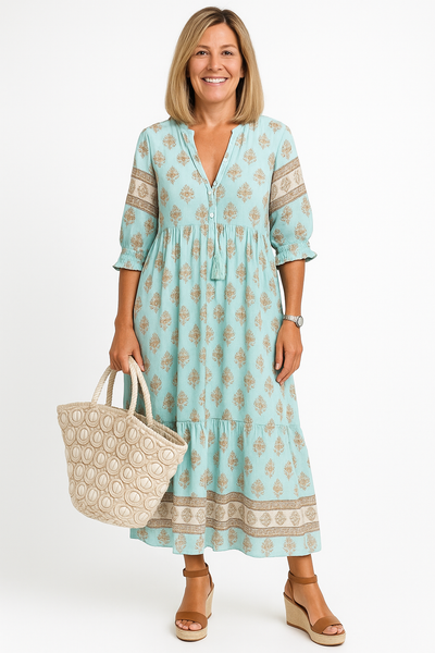 Elle | Flowing bohemian dress