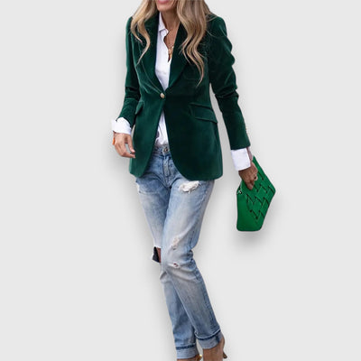 Elle | Chic suede blazer