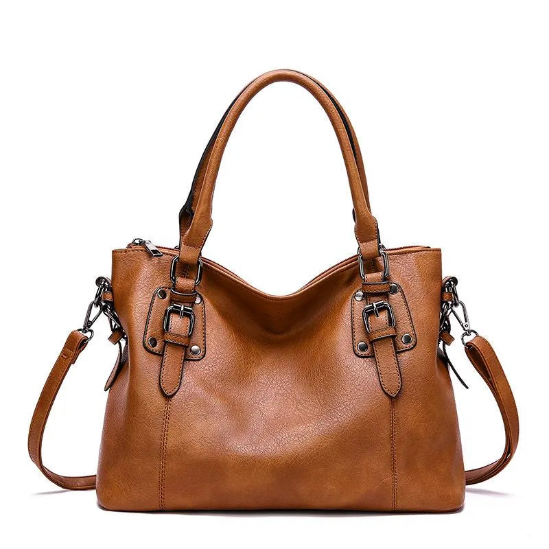 Elle | Elegant leather shoulder bag