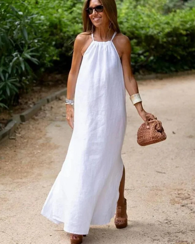 Elle | Floating linen dress