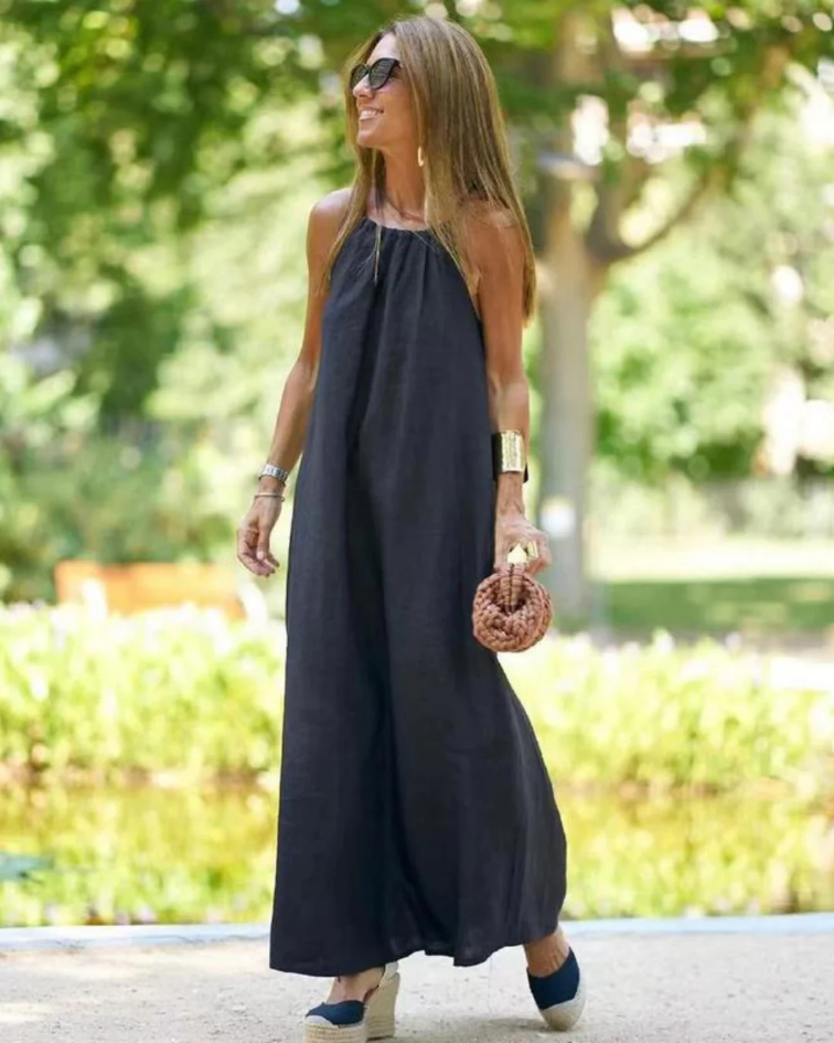 Elle | Floating linen dress