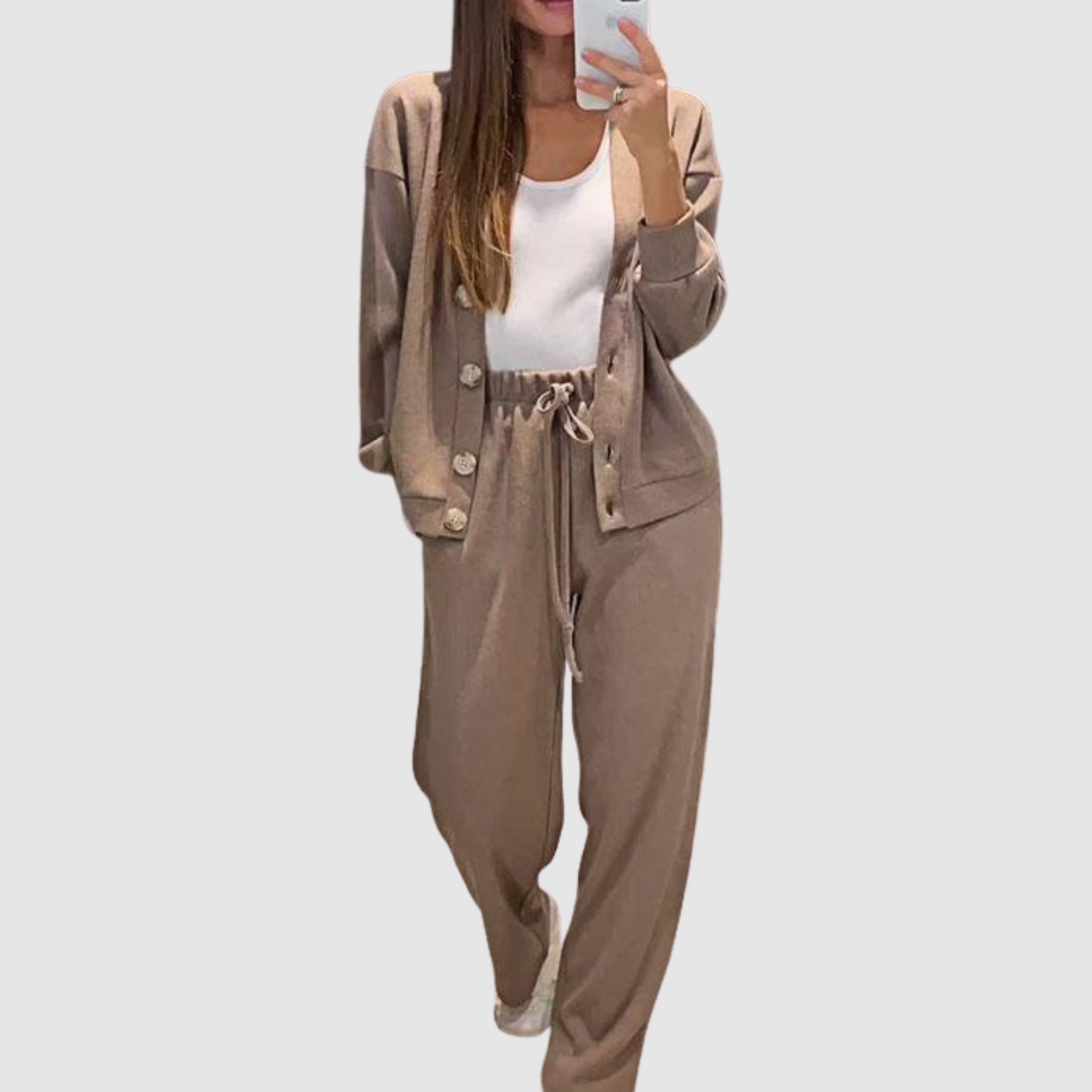 Elle | Knitted 2-piece comfort set