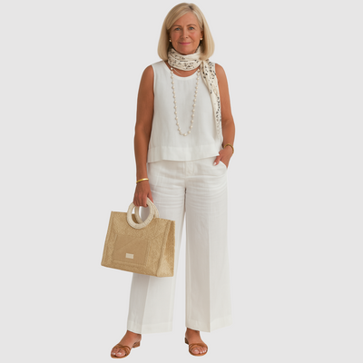 Elle | Two-piece linen set