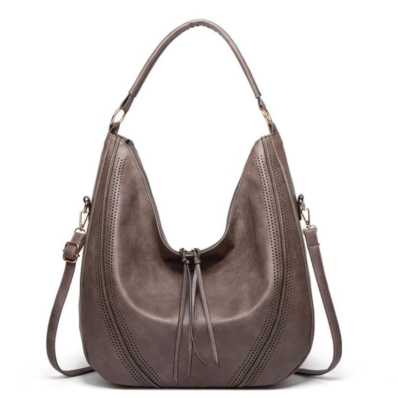 Elle | Vintage-style leather bag