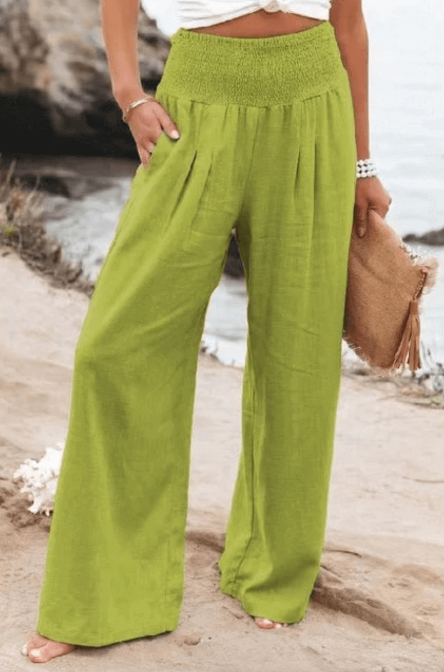Elle | High-waisted trousers