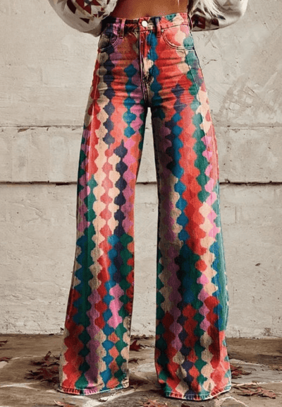 Elle | Flared vintage jeans