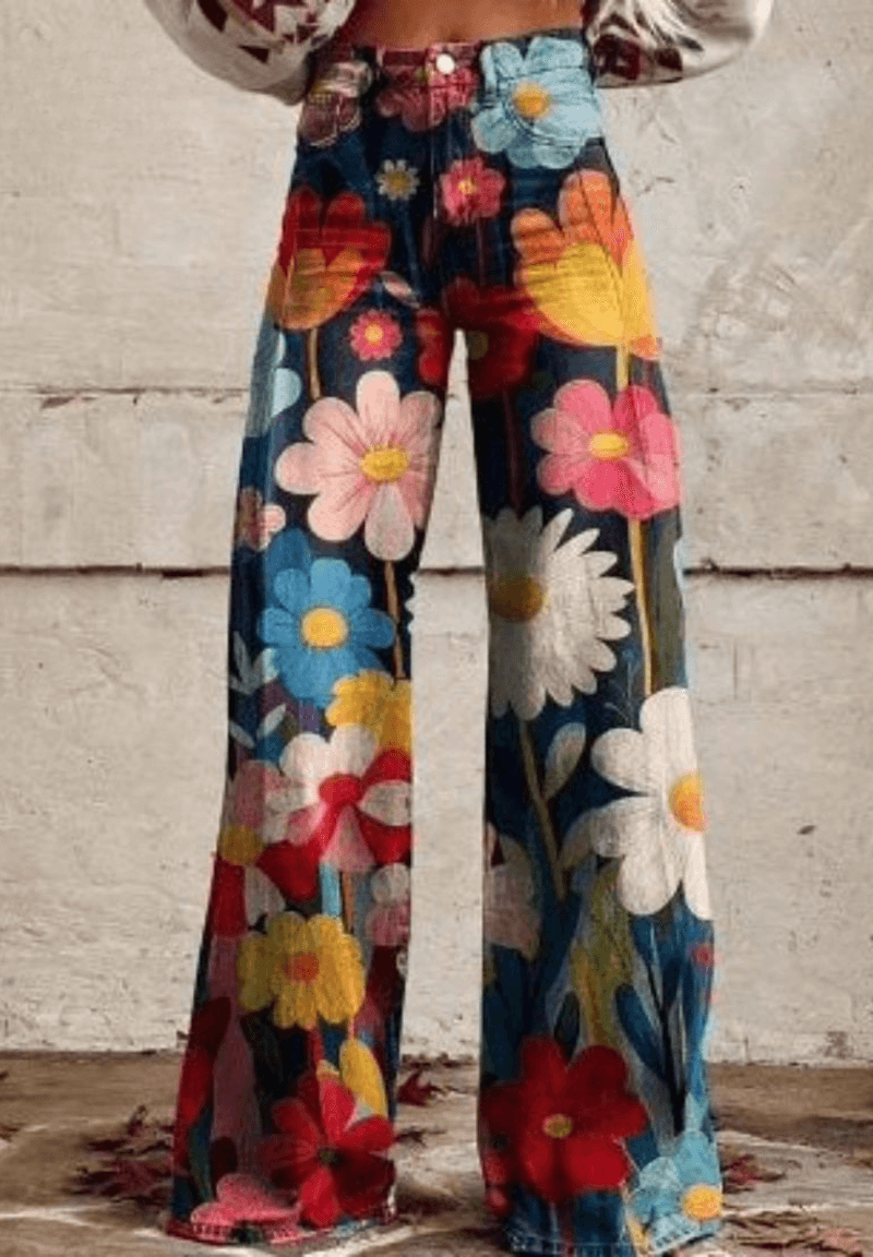 Elle | Flared vintage jeans