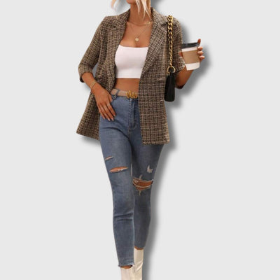 Elle | Chic tweed blazer