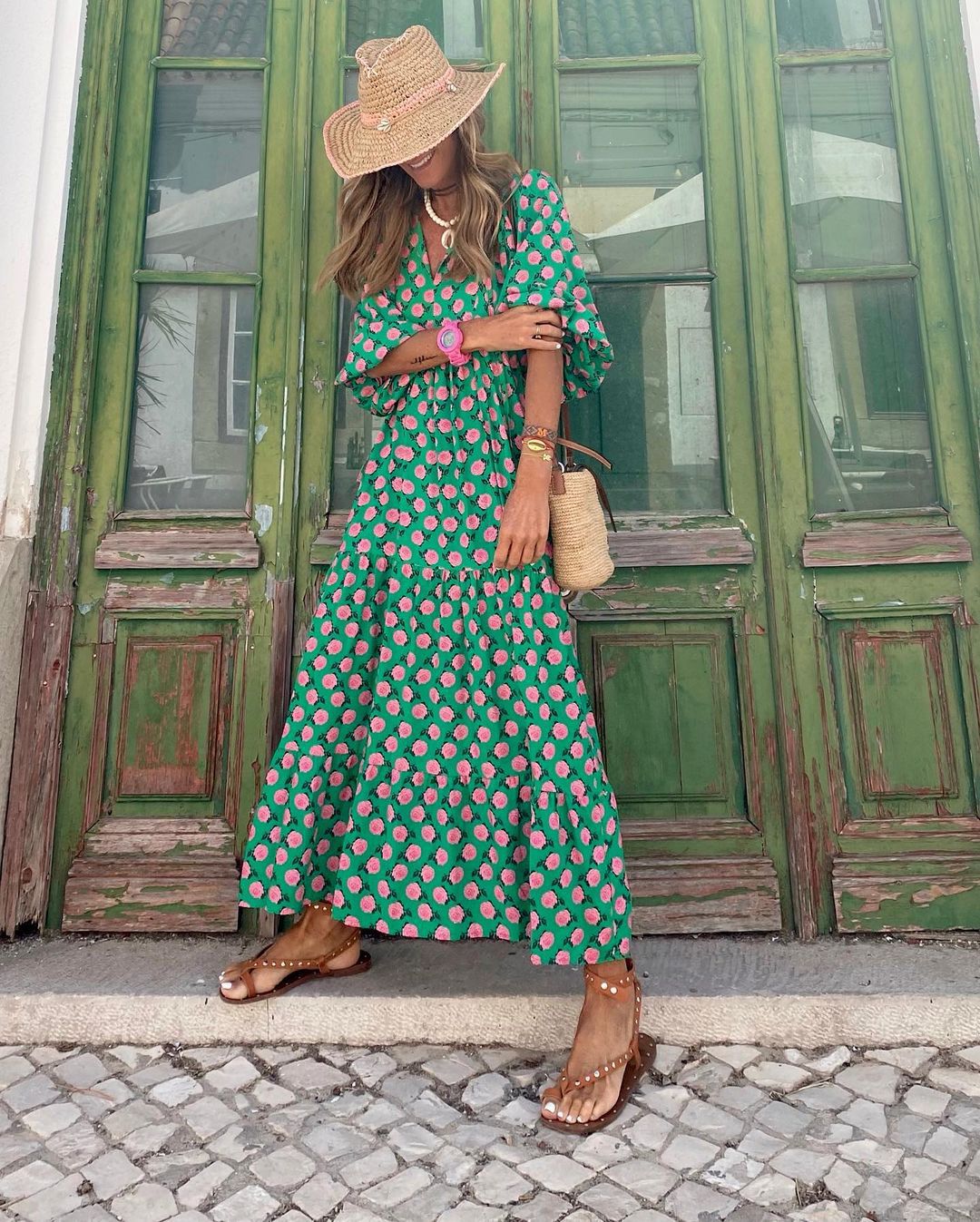 Elle | Maxi dress in boho style