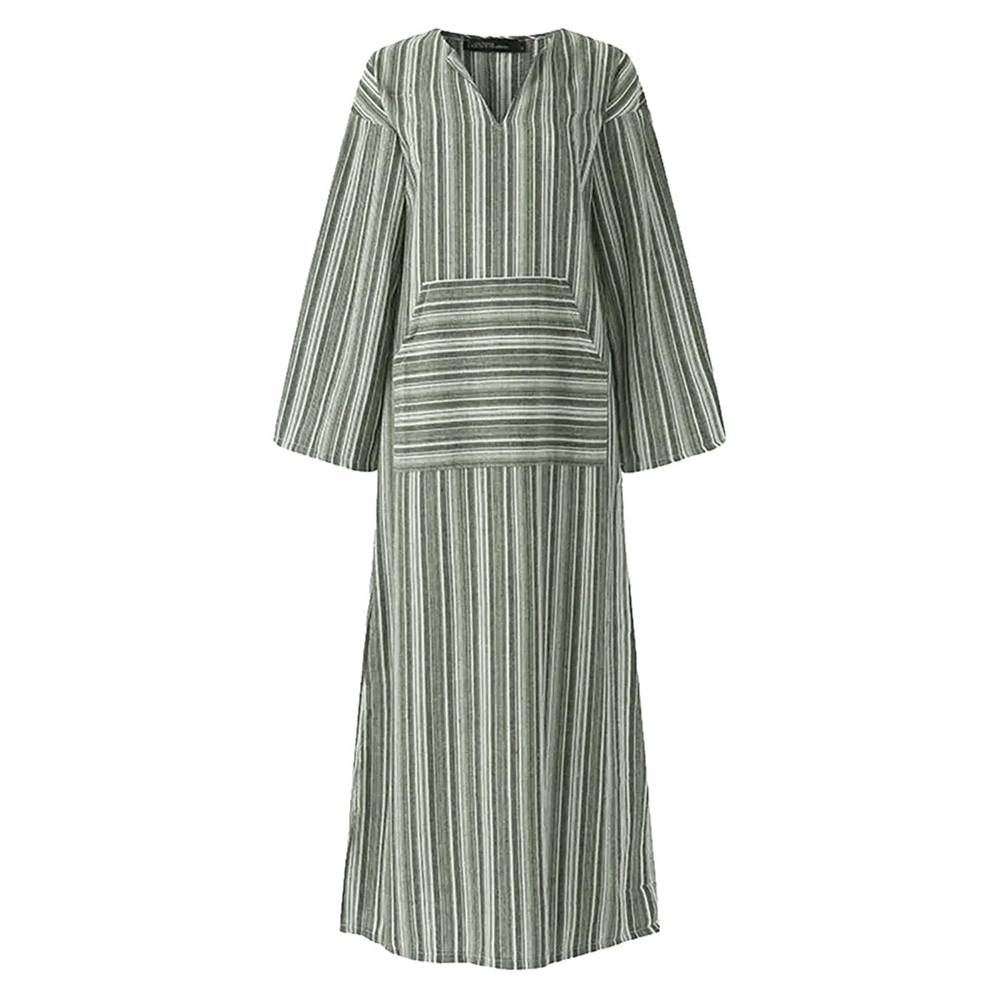 Elle | Striped maxi dress in vintage style