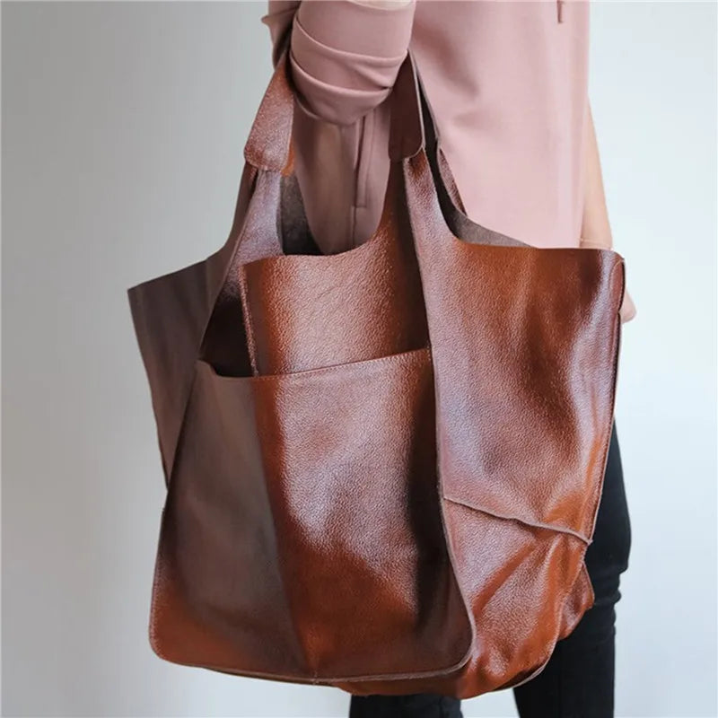 Elle | Vintage leather bag