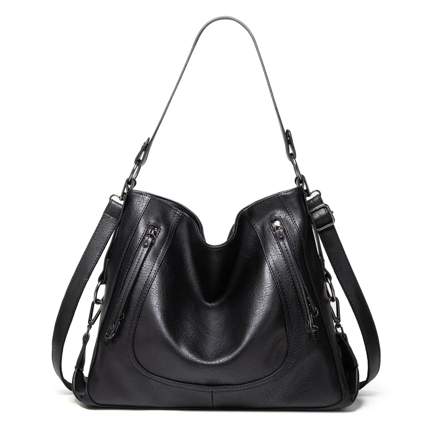 Elle | Leather bag in vintage style