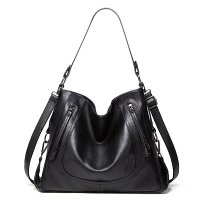 Elle | Leather bag in vintage style