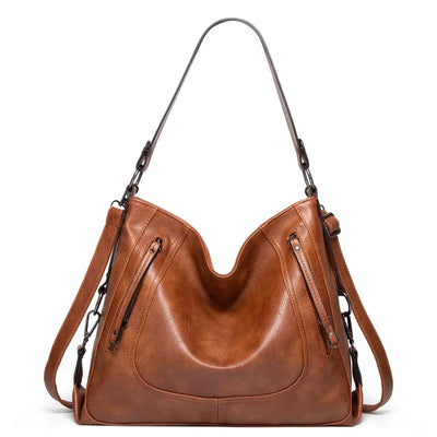 Elle | Leather bag in vintage style