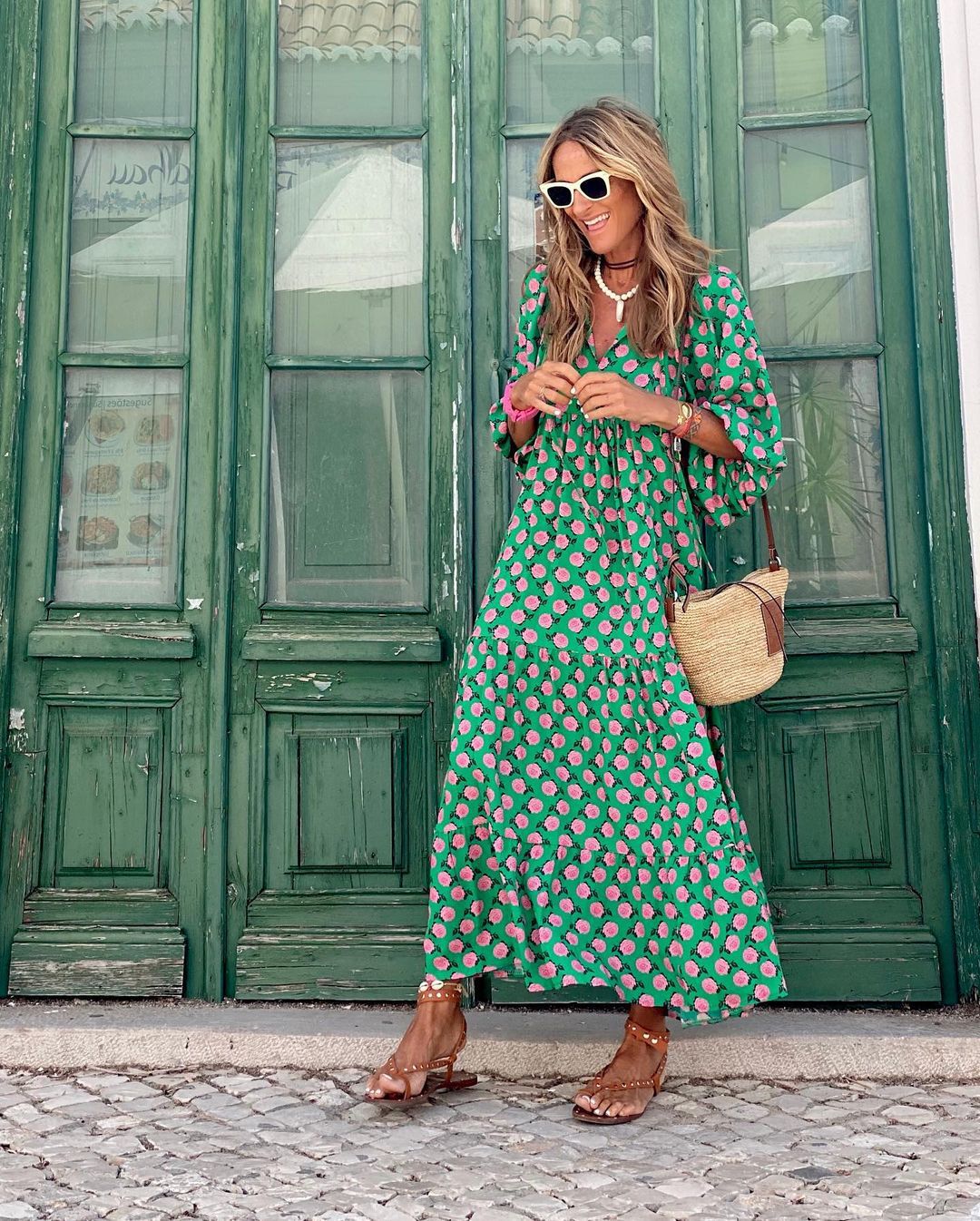Elle | Maxi dress in boho style