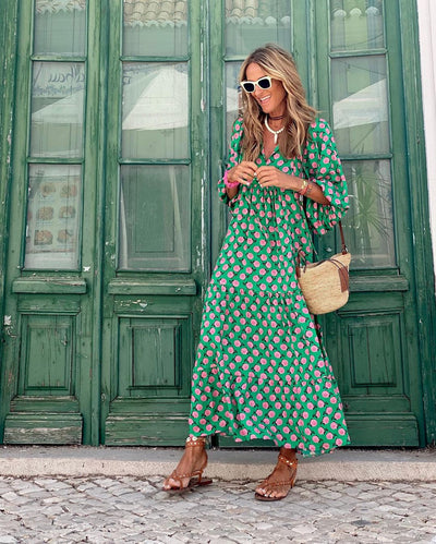 Elle | Maxi dress in boho style