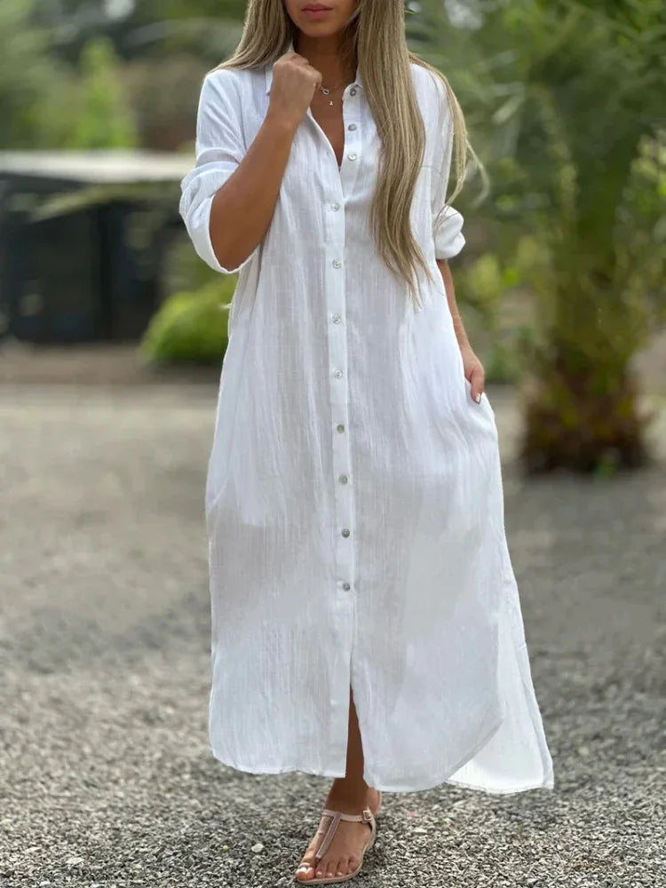 Elle | Stylish everyday shirt dress