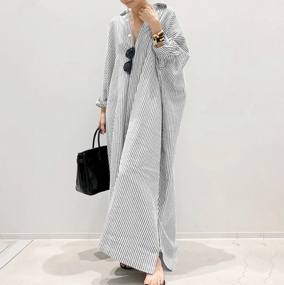 Elle | Relaxed oversized shirt dress