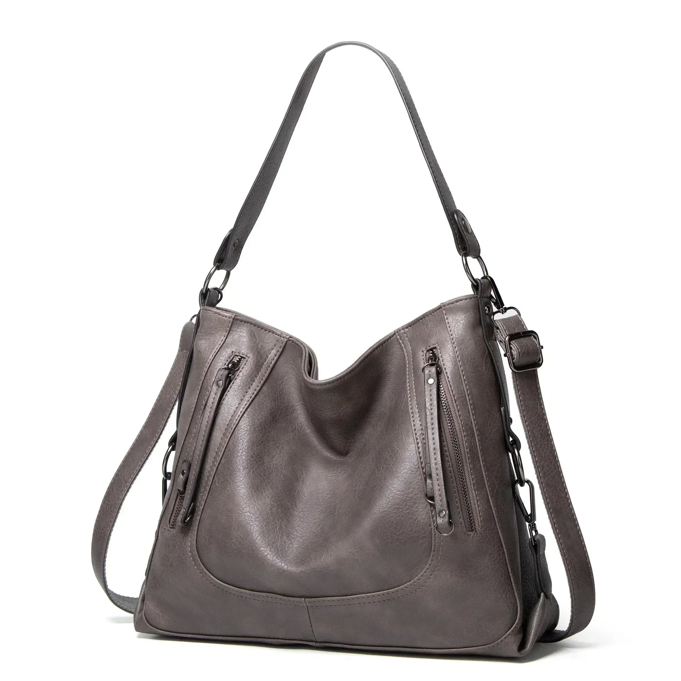 Elle | Leather bag in vintage style