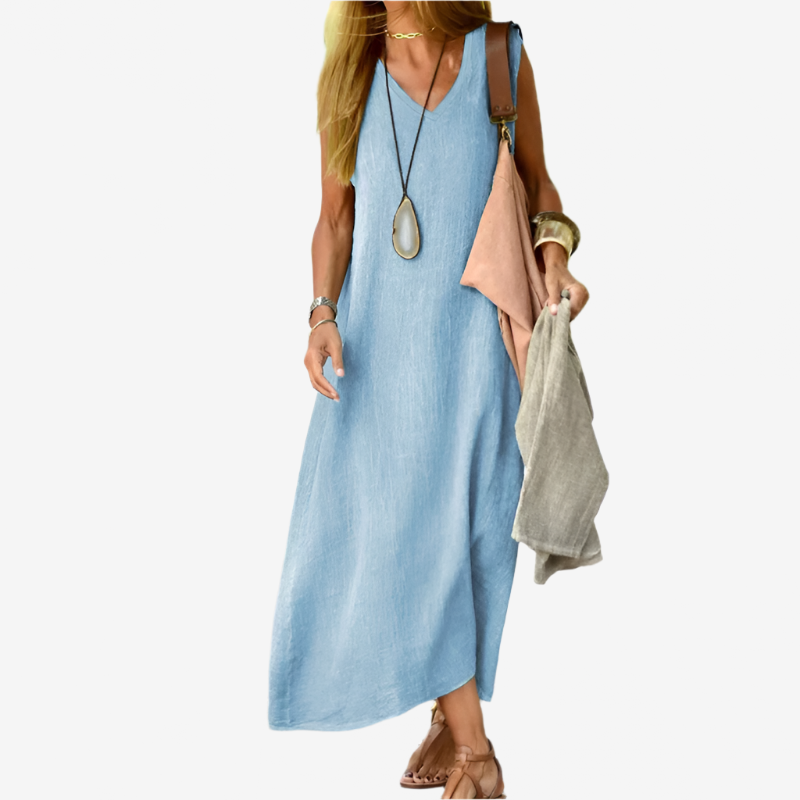 Elle | Casual linen dress