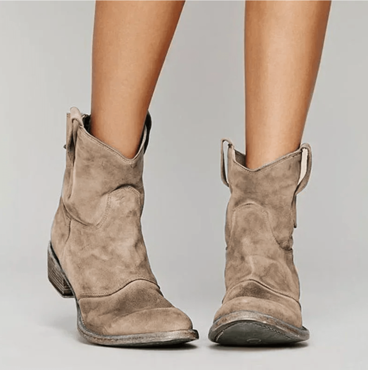 Elle | Suede ankle boots