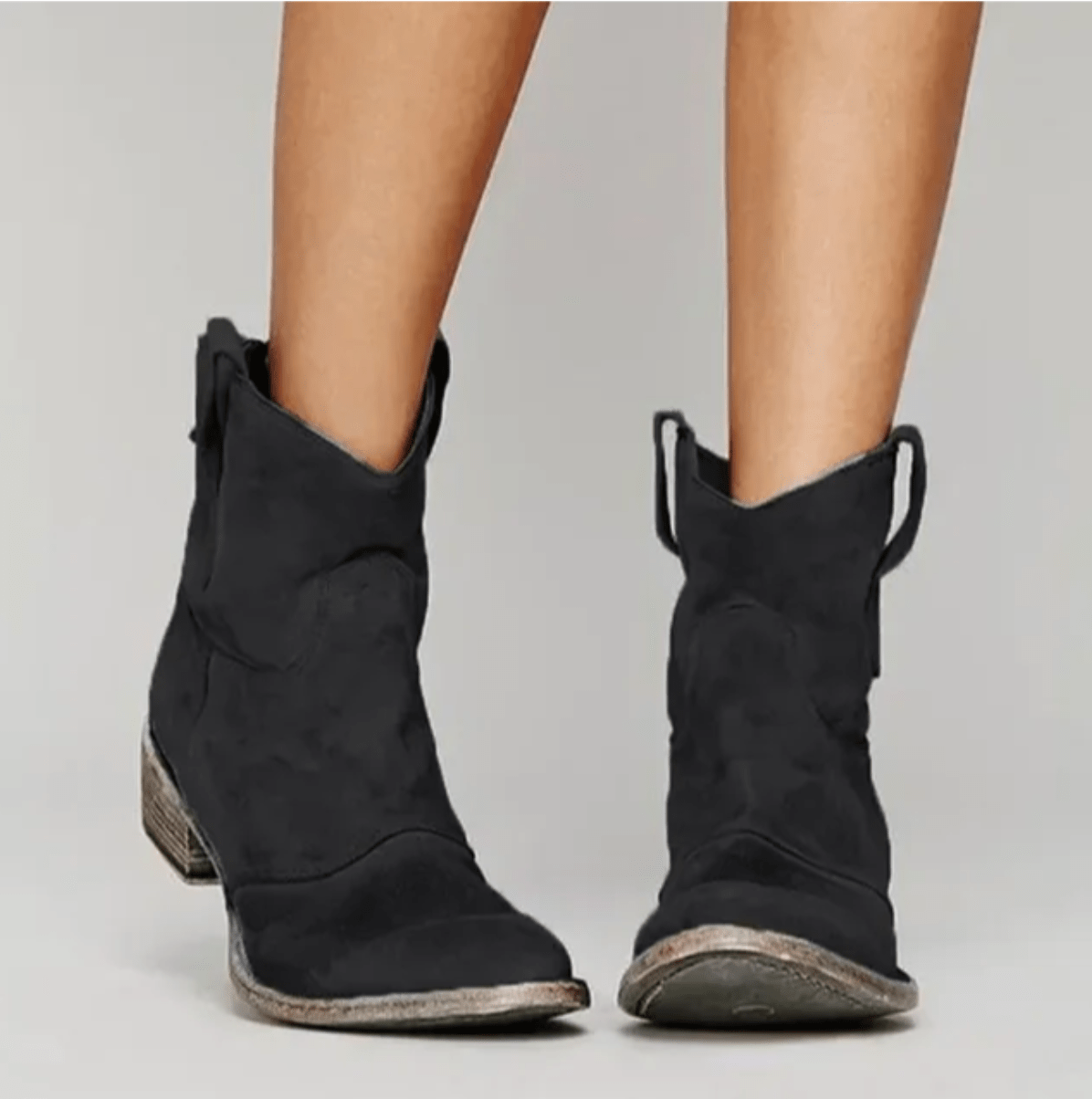 Elle | Suede ankle boots
