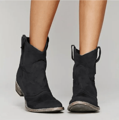 Elle | Suede ankle boots
