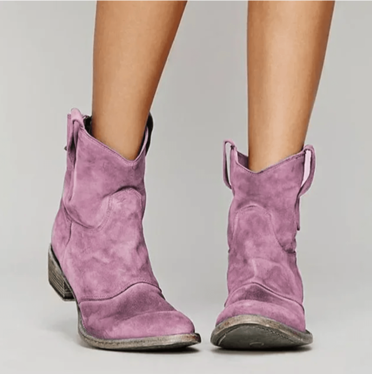 Elle | Suede ankle boots