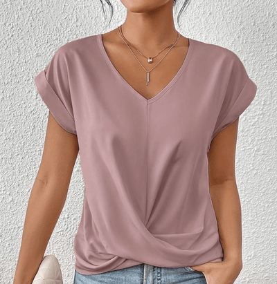 Elle | Elegant V-neck top