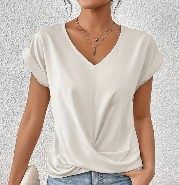 Elle | Elegant V-neck top