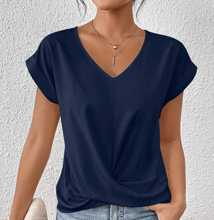 Elle | Elegant V-neck top