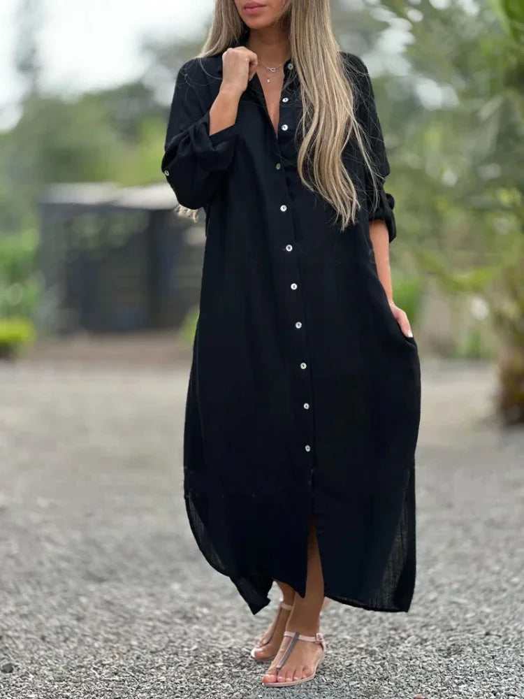 Elle | Stylish everyday shirt dress