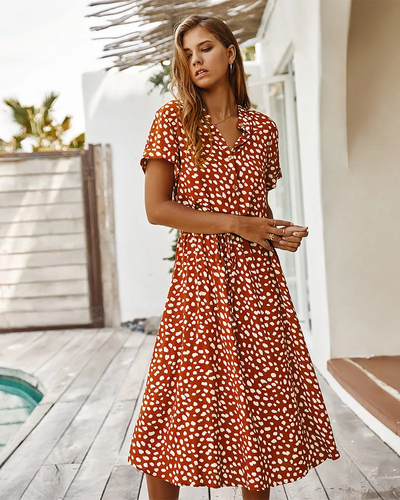 Elle | Shirt-style summer dress