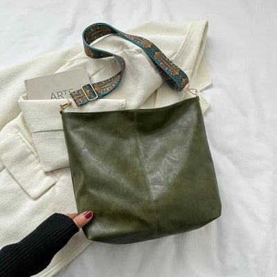 Elle | Vintage leather shoulder bag