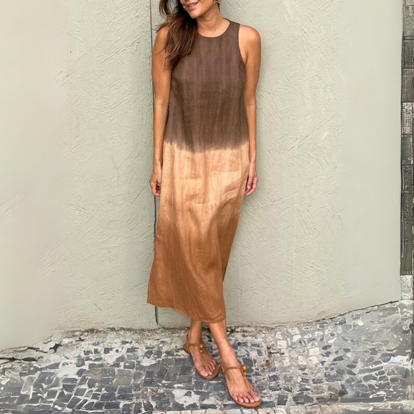 Elle | Modern ombre dress