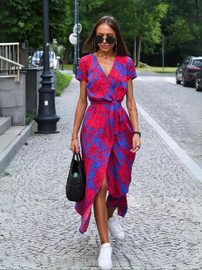 Elle | Stylish floral summer dress