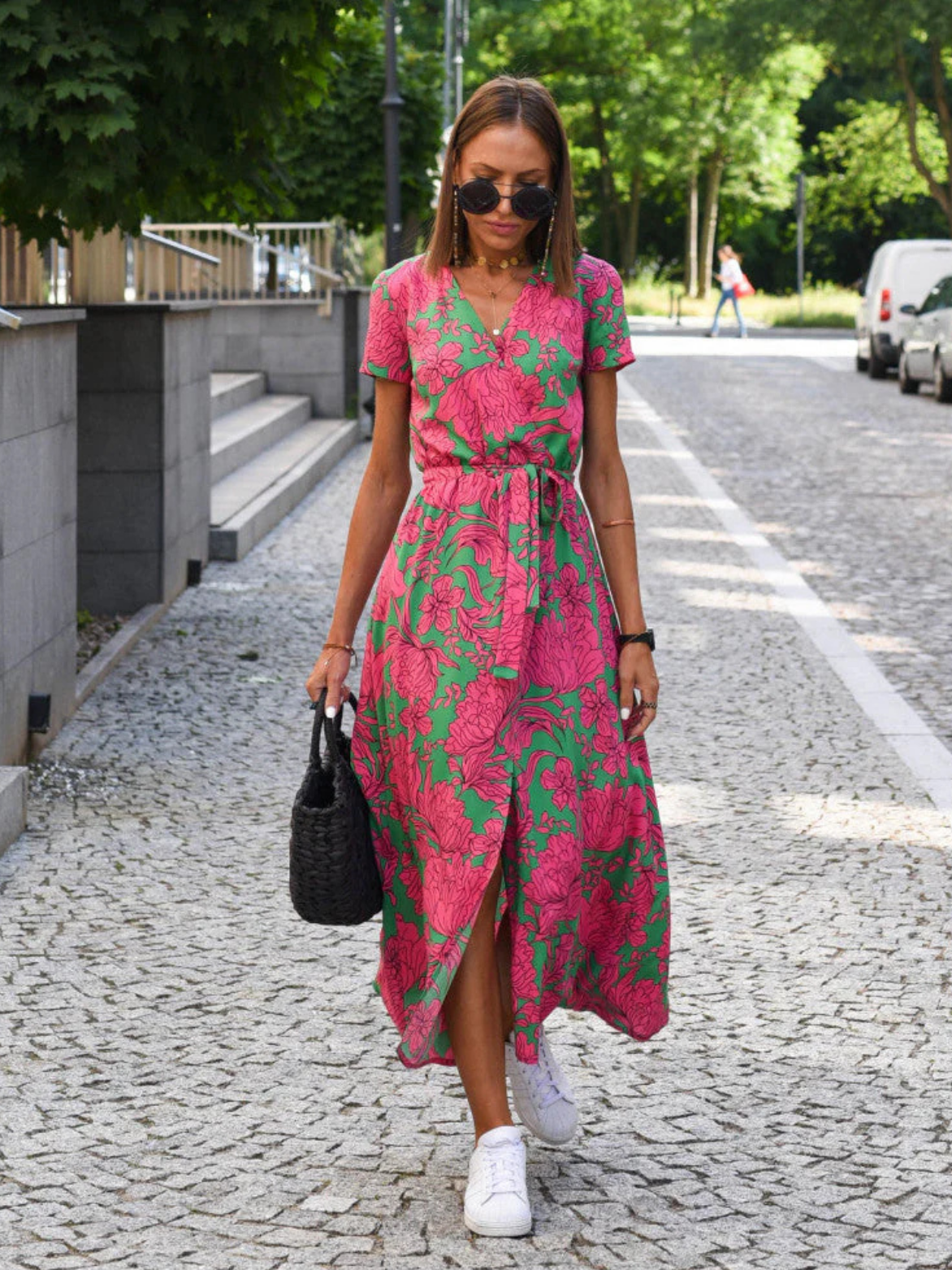Elle | Stylish floral summer dress