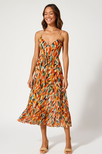 Elle | Colourful summer dress