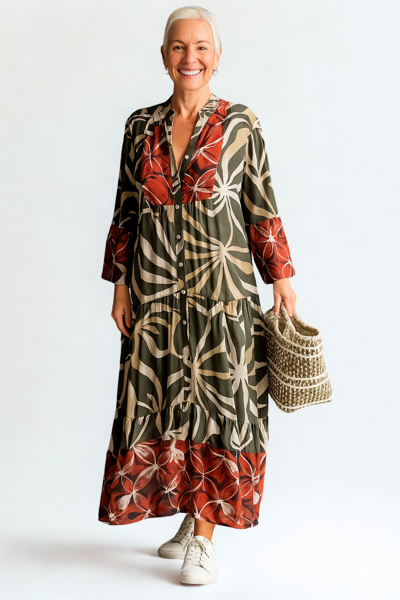 Elle | Flowing boho dress